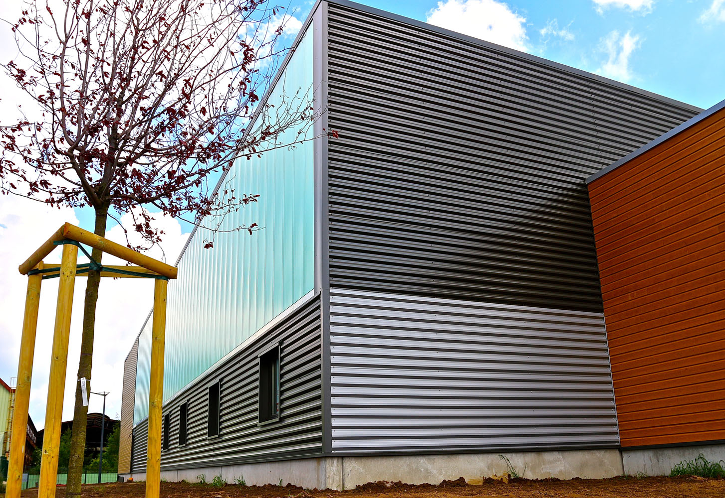 ville renouvelee denain construction du centre de Tri postal Denain