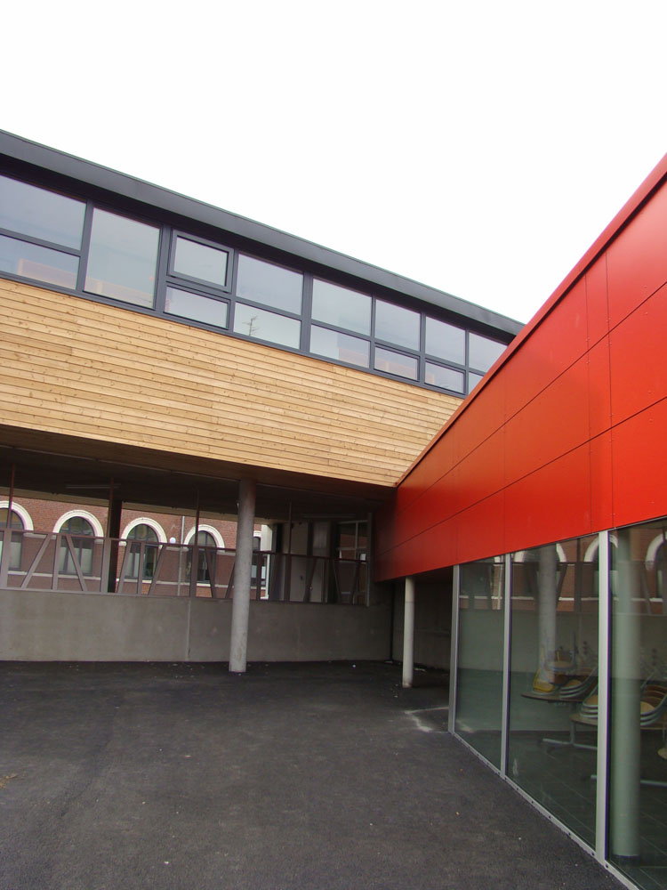 Ville Renouvelée réhabilitation et extension du groupe scolaire Jules Ferry à Roubaix