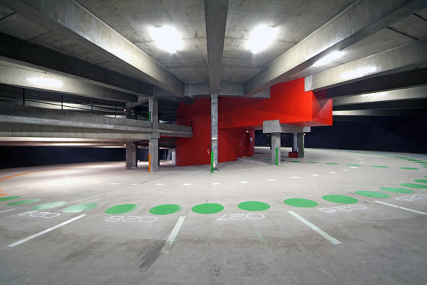 Ville renouvelee Tourcoing Parking d'havré construit dans le cadre de la concession d'aménagement de l'hypercentre