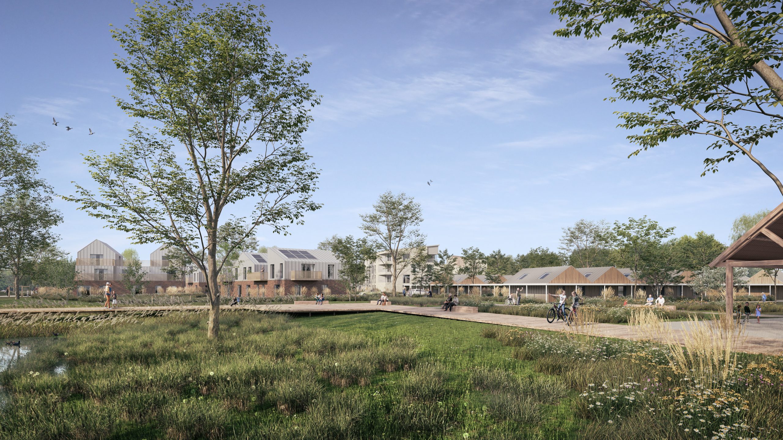 La friche du château à Bousbecque