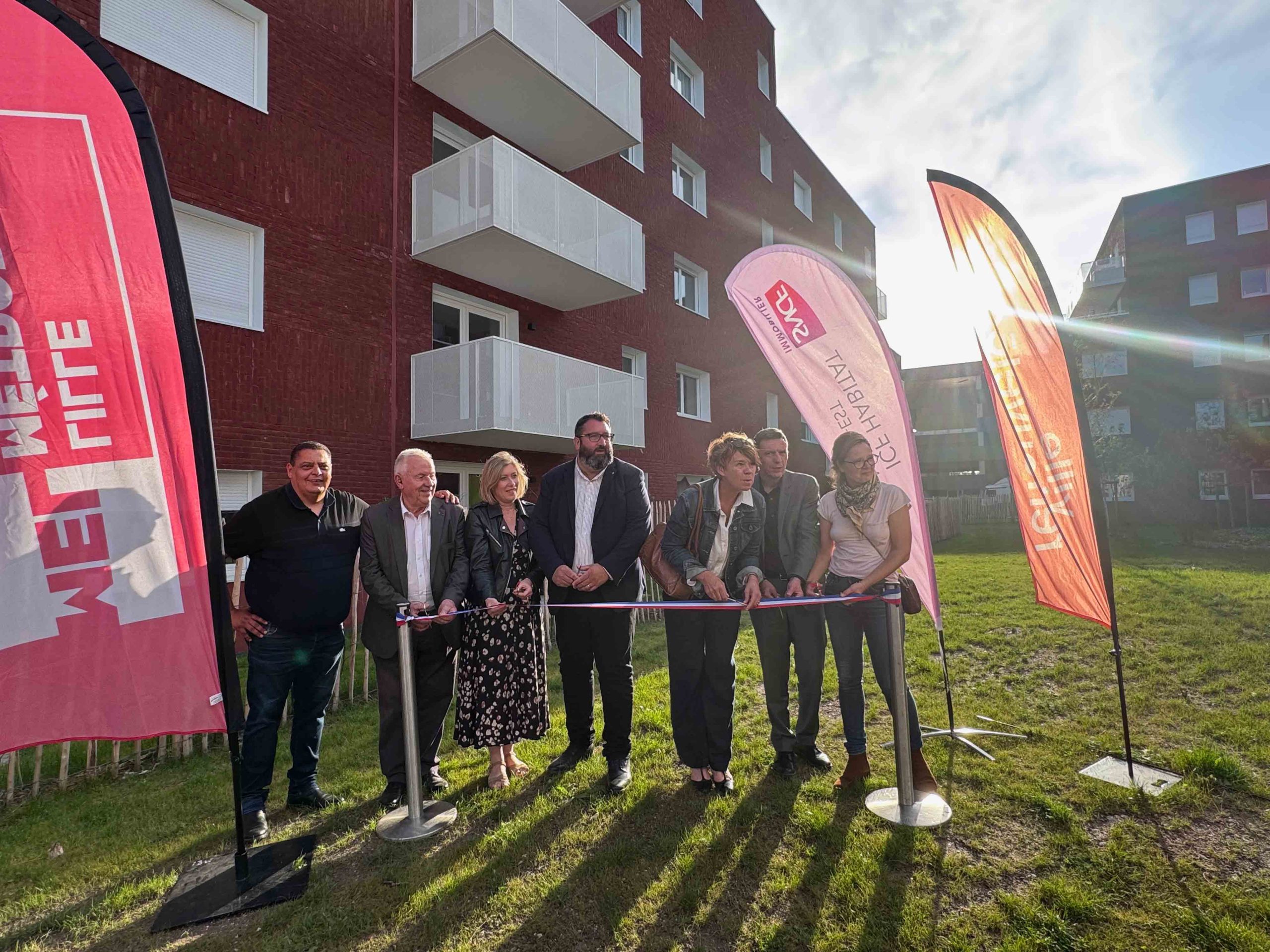 Accueil des nouveaux habitants et inauguration de la résidence Nouvel’Aire de Carrere pour ICF Habitat et Clésence