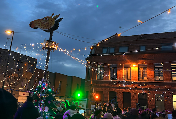 NPNRU Alma : fête de l&rsquo;hiver au square des poussins