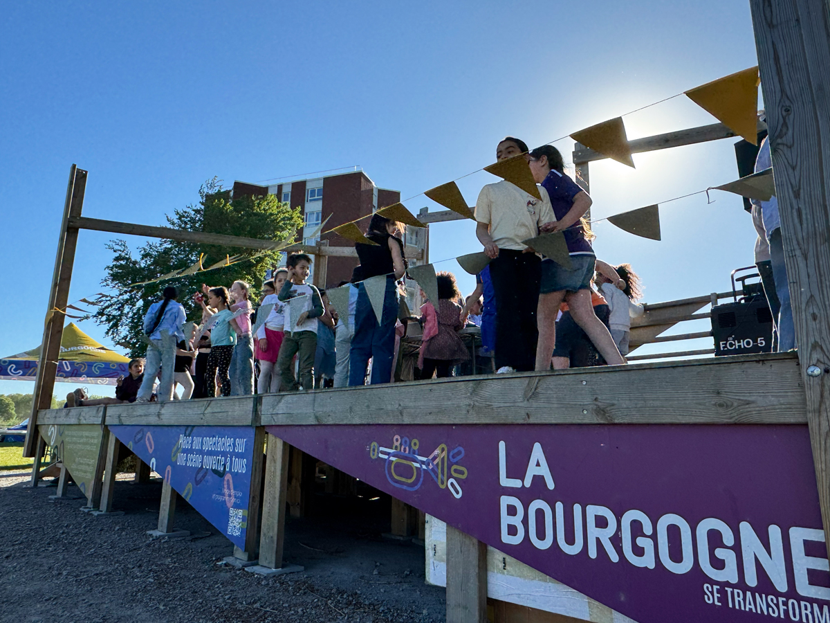 NPNRU Bourgogne : fête du printemps sur un nouvel espace transitoire