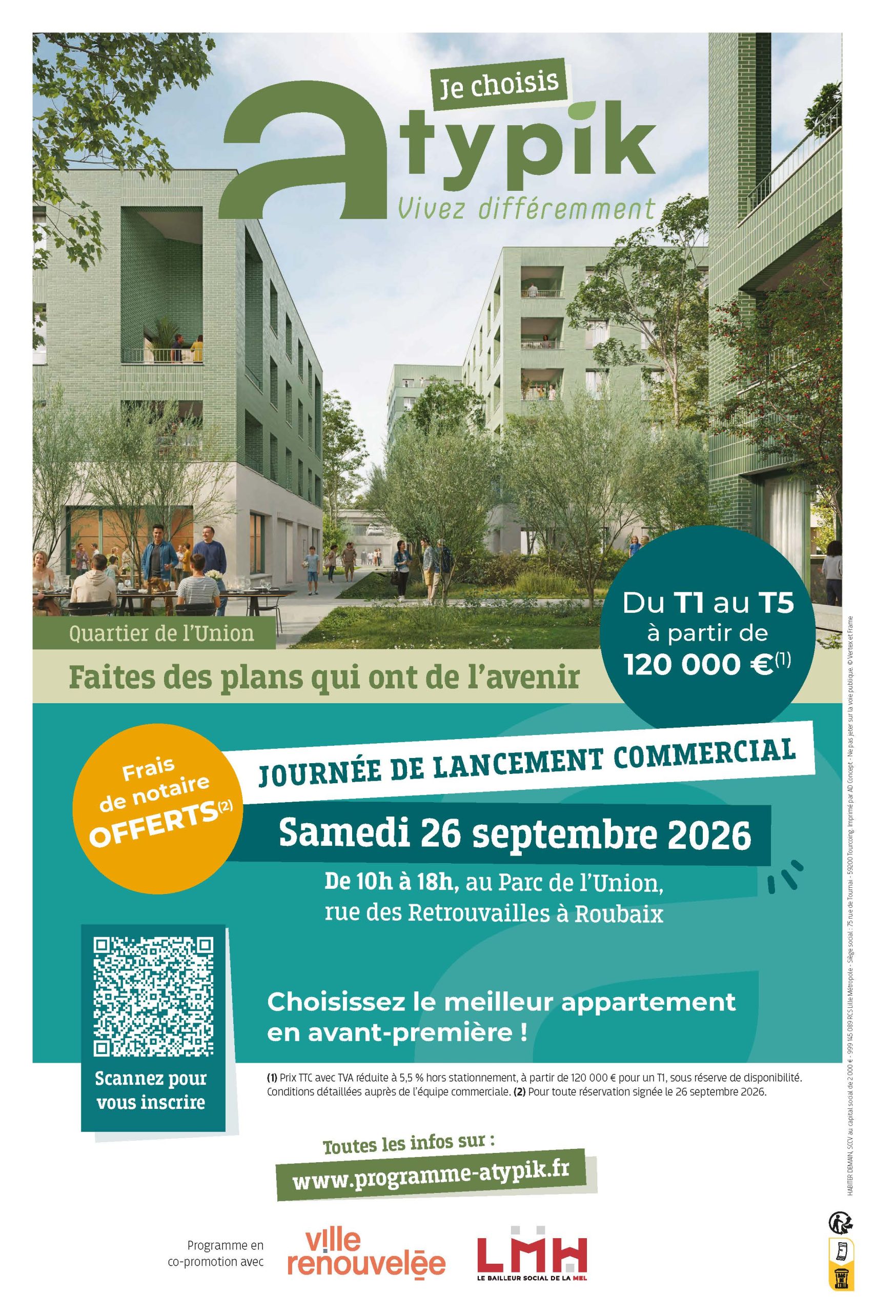 Journée de lancement commercial du projet Atypik